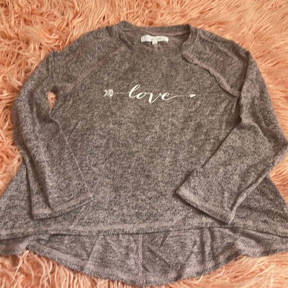 💕 Preloved ~ Two EUC Girls Long Sleeve Shirts - Picture 2 of 11